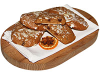 Ischler Elisen-Lebkuchen mit Fruchtstckchen