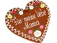 Ischler Lebkuchenherz "Fr meine liebe Mama"