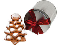 Lebkuchen-Weihnachtsbaum in Dose